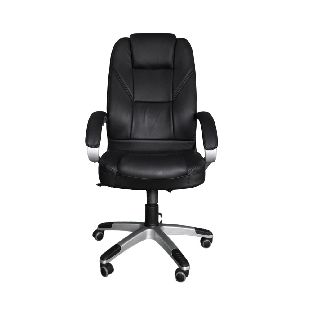 silla escritorio nogal vista frontal