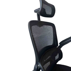Silla de escritorio tokio negro close up