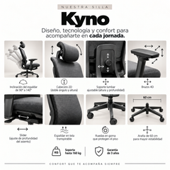 Silla de escritorio Kyno Portleon Sillas