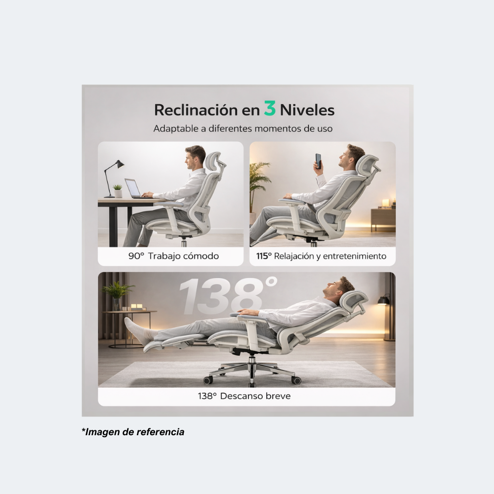 Silla de Escritorio Alvar Lujo PORTLEON