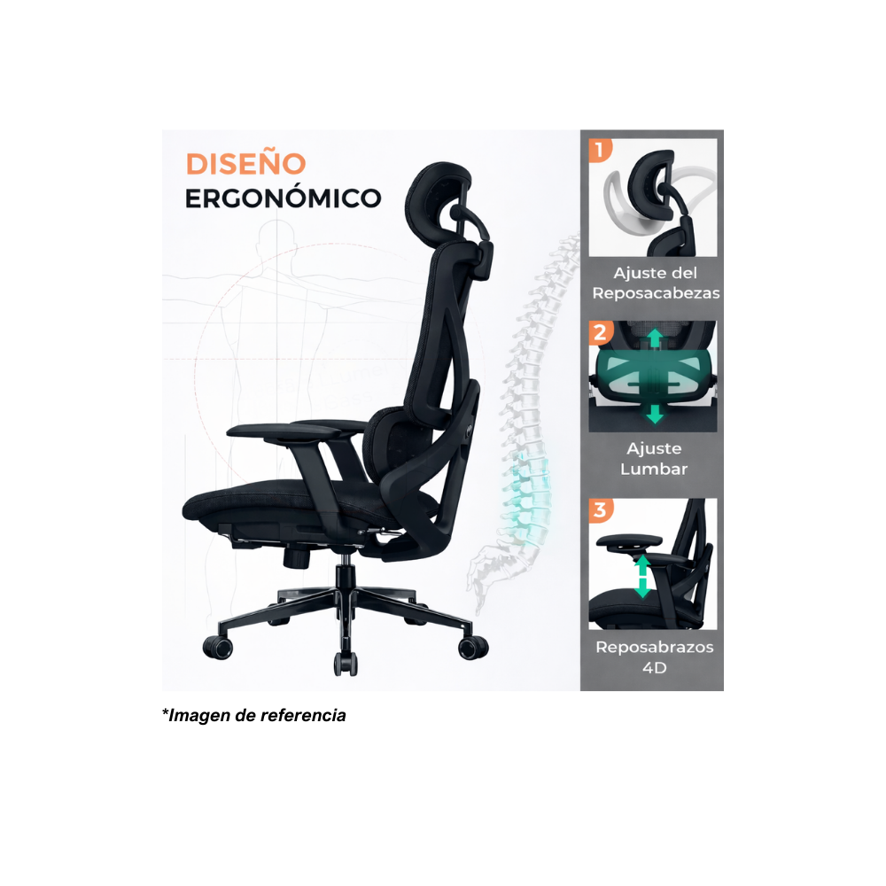 Silla de escritorio Estelar PORTLEON