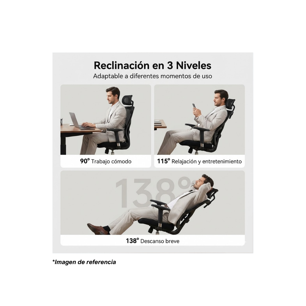 Silla de escritorio Estelar ergonomica portleon
