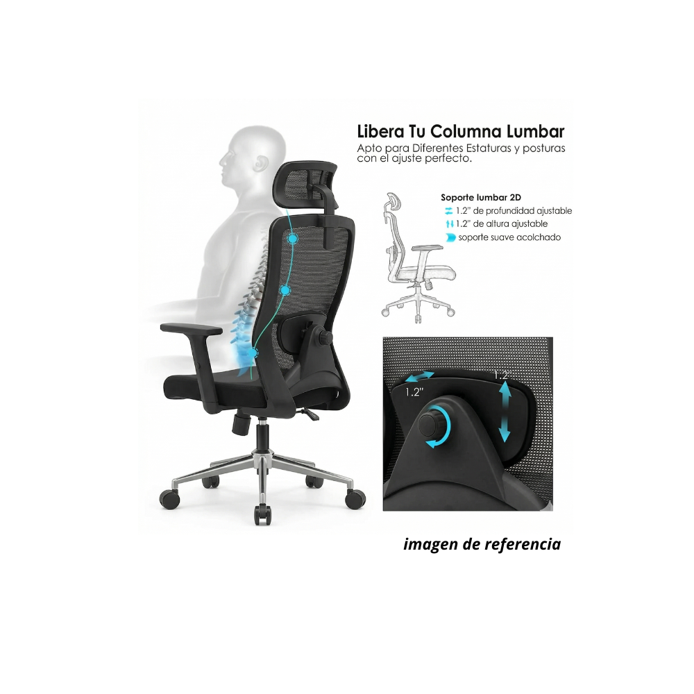 Silla de escritorio Polo Portleon Sillas