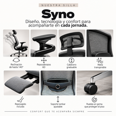 Silla de escritorio Syno Signature Portleon Sillas
