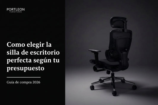 Silla de escritorio ergonómica Estelar de Portleon — guía de compra según presupuesto 2026
