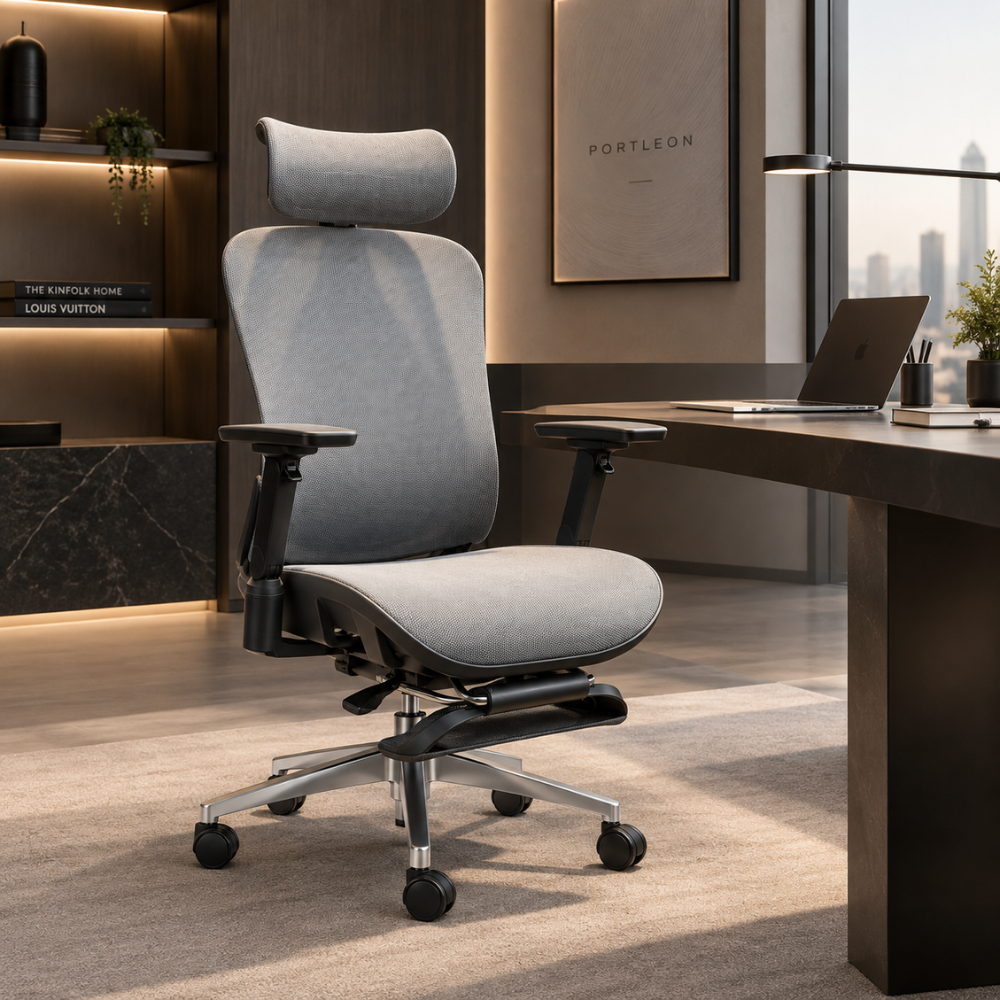 Silla de escritorio Syno masajeadora Portleon Sillas